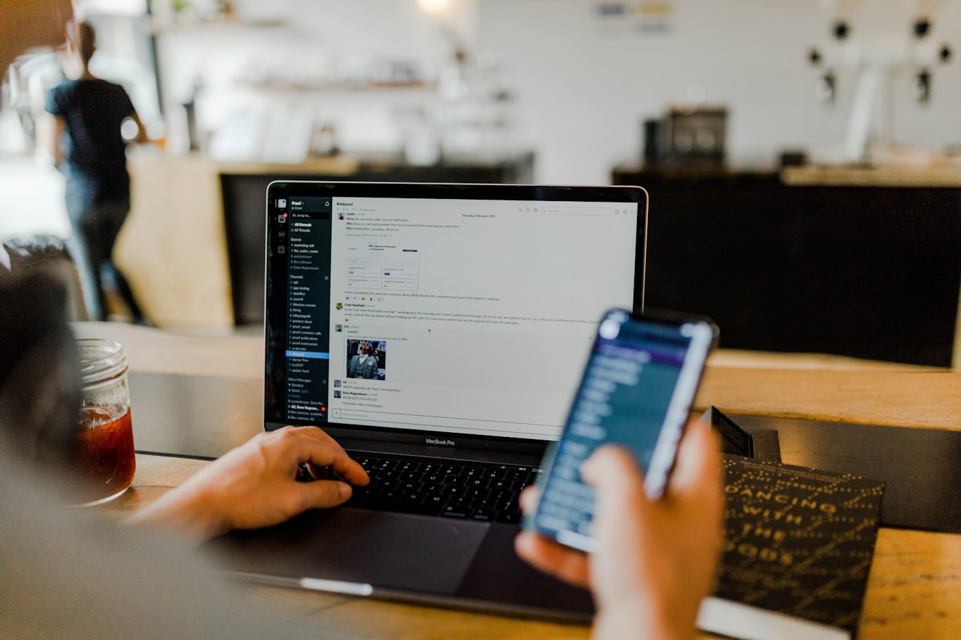 Secure online banking dashboard